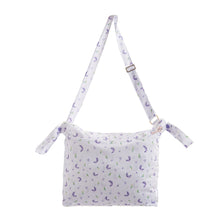 Load image into Gallery viewer, Fiyyah everyday wet bag for cloth nappies - Amethyst Dreams exclusive print - Peanut and Poppet
