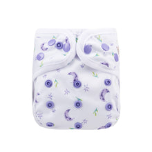 Load image into Gallery viewer, Fiyyah newborn wrap in Amethyst Dreams - exclusive to Peanut and Poppet