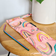 Load image into Gallery viewer, Designer Bums Straw Pouch - Peanut and Poppet UK