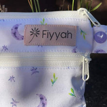 Load image into Gallery viewer, Fiyyah Amethyst Dreams mini wet bag exclusive to Peanut and Poppet