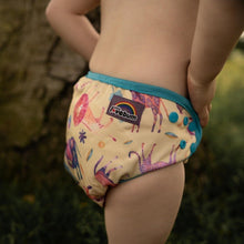 Load image into Gallery viewer, Little Lovebum Popper and Pocket - Serengeti - Eco Cloth Nappies - Peanut and Poppet UK