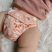 Load image into Gallery viewer, Toddler wearing Little Poppet Pull-Up and Pocket in Peach Blossom - Peanut and Poppet UK
