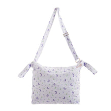 Load image into Gallery viewer, Fiyyah everyday wet bag for cloth nappies - Amethyst Dreams exclusive print - Peanut and Poppet
