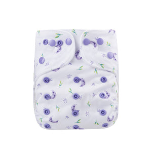 Fiyyah Pokkit nappy in Amethyst Dreams - Exclusive Peanut and Poppet cloth nappy