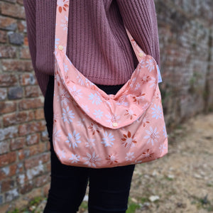 Little Poppet Ultimate wet bag in Peach Blossom - Peanut and Poppet UK