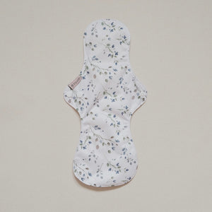 Fiyyah Cloth Period Pad in Eucalyptus print - large heavy flow  - Peanut and Poppet UK
