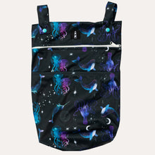 Load image into Gallery viewer, Ligthhouse Kids Company Cosmic Seas medium wet bag for reusable nappies - Peanut and Poppet UK

