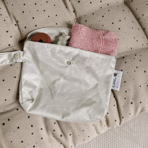 Little Poppet mini wet bag in Sweet Pea - Peanut and Poppet UK