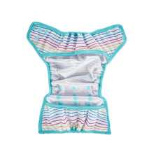 Load image into Gallery viewer, Inside of Little Lovebum Snap and Wrap - Lilo - cloth nappy cover - Peanut and Poppet UK
