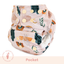 Load image into Gallery viewer, Lighthouse Kids Company Supreme pocket nappy in Moon Rainbow - Reusable Nappy - Peanut and Poppet UK
