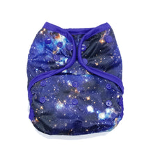 Load image into Gallery viewer, Little Lovebum Everyday in Asteria (galaxy print) - Cloth Nappies - Peanut and Poppet UK
