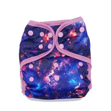 Load image into Gallery viewer, Little Lovebum Everyday in Hera (Pnik galaxy)- Cloth Nappies - Peanut and Poppet UK
