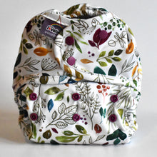 Load image into Gallery viewer, Little Lovebum all in one quickdry nappy in Berry
