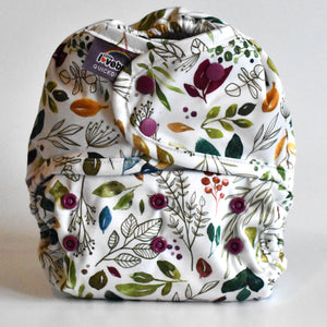 Little Lovebum all in one quickdry nappy in Berry
