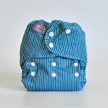 Load image into Gallery viewer, Little Lovebum All-in-one Everyday Cloth Nappy in Riviera - Peanut and Poppet UK

