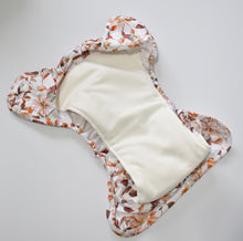 Load image into Gallery viewer, Inside new V2 Little Lovebum Quickdry - All-in-One Cloth Nappy - Peanut and Poppet UK
